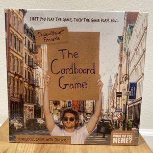 Dude With Sign Presents The Cardboard Game Ridiculous Dares With Friends!